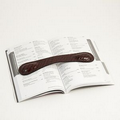 Book Weight - Brown "Croco" Leather